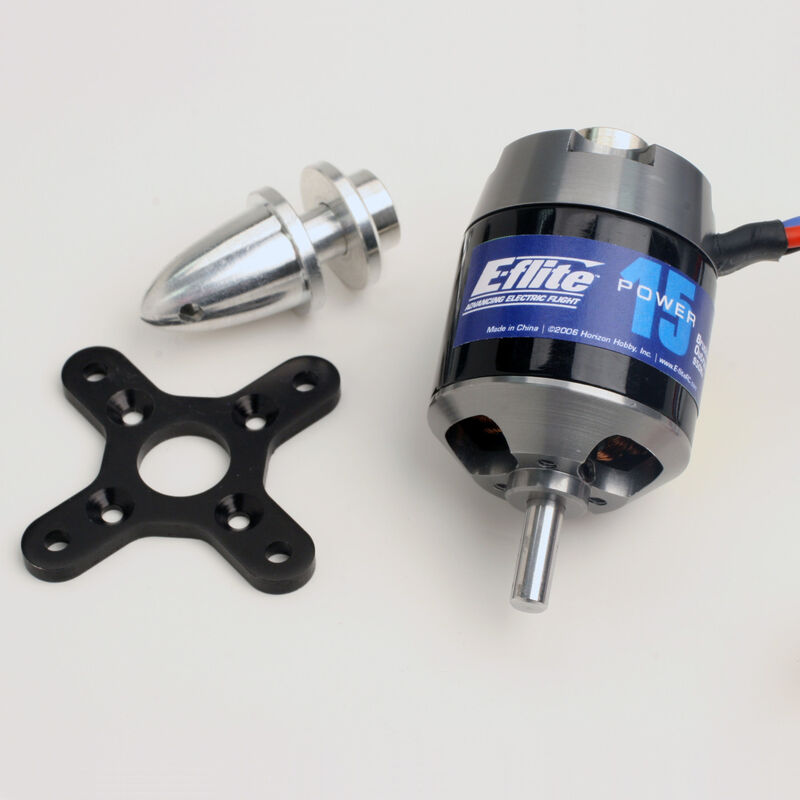 E-flite Power 15 Brushless Outrunner Motor, 950Kv: 3.5mm Bullet - Remote Control Toys - Horizon Hobbies, Inc.