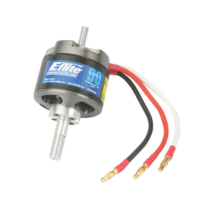E-flite Power 90 Brushless Outrunner Motor, 325Kv: 4mm Bullet - - Horizon Hobbies, Inc.