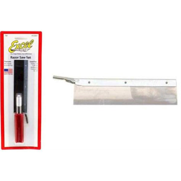 Excel Razor Saw Set, Handle & 1 Blade, Carded - Remote Control Toys - Horizon Hobbies, Inc.