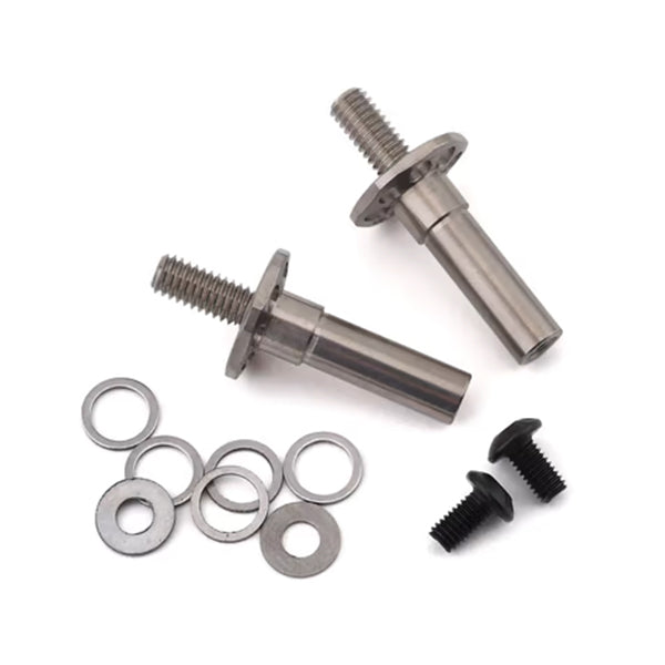 Exotek Traxxas Slash/Bandit Titanium Drag Racing Front Axles (2) - Parts - AMain Distributing