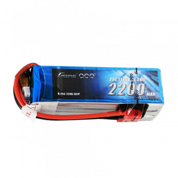 Gens Ace 3S LiPo 60C Battery (11.1V/2200mAh) w/T-Style Connector - Remote Control Toys - Horizon Hobbies, Inc.