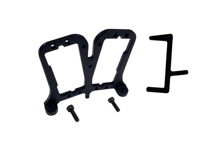 SAB Goblin Raw 420 Aluminum Front Mini Servo Mount - Parts - BK HOBBIES
