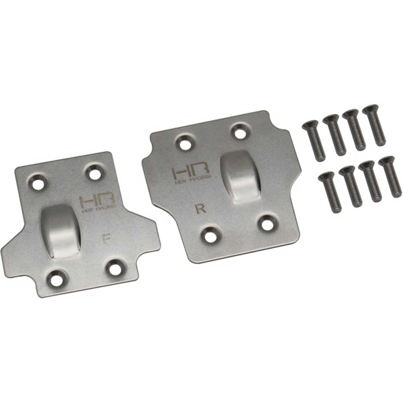 HOT RACING Stainless Steel Skid Plate Set: ARRMA 1/8 BLX - - Horizon Hobbies, Inc.
