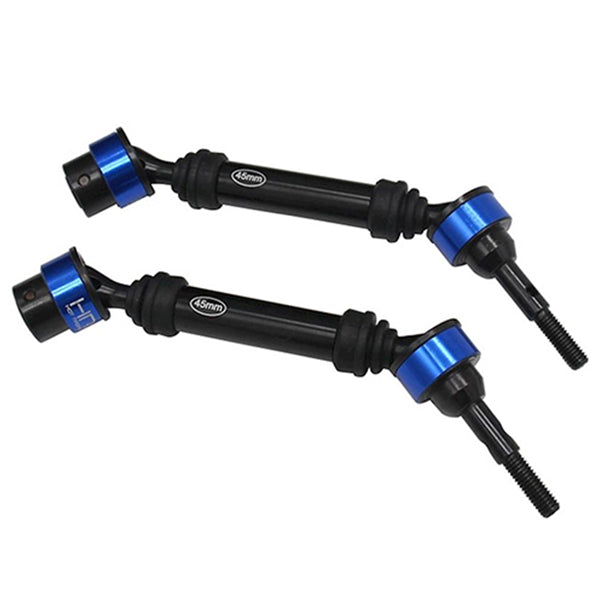 Hot Racing Traxxas Maxx Metal CV Splined Drive Shaft (Blue) (2) - Parts - AMain Distributing