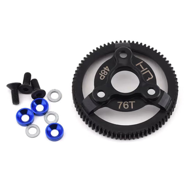 Hot Racing Traxxas 48P Hardened Steel Spur Gear (76T) - Parts - Horizon Hobbies, Inc.