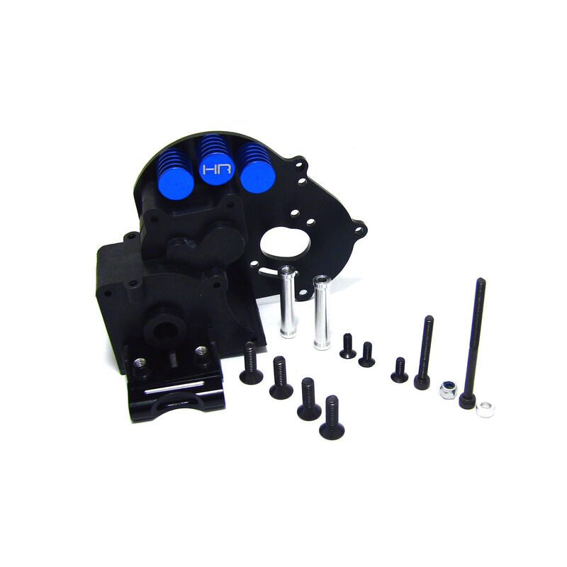 Hot Racing Traxxas Composite Gear Case w/Aluminum Motor Plate - Parts - Horizon Hobbies, Inc.