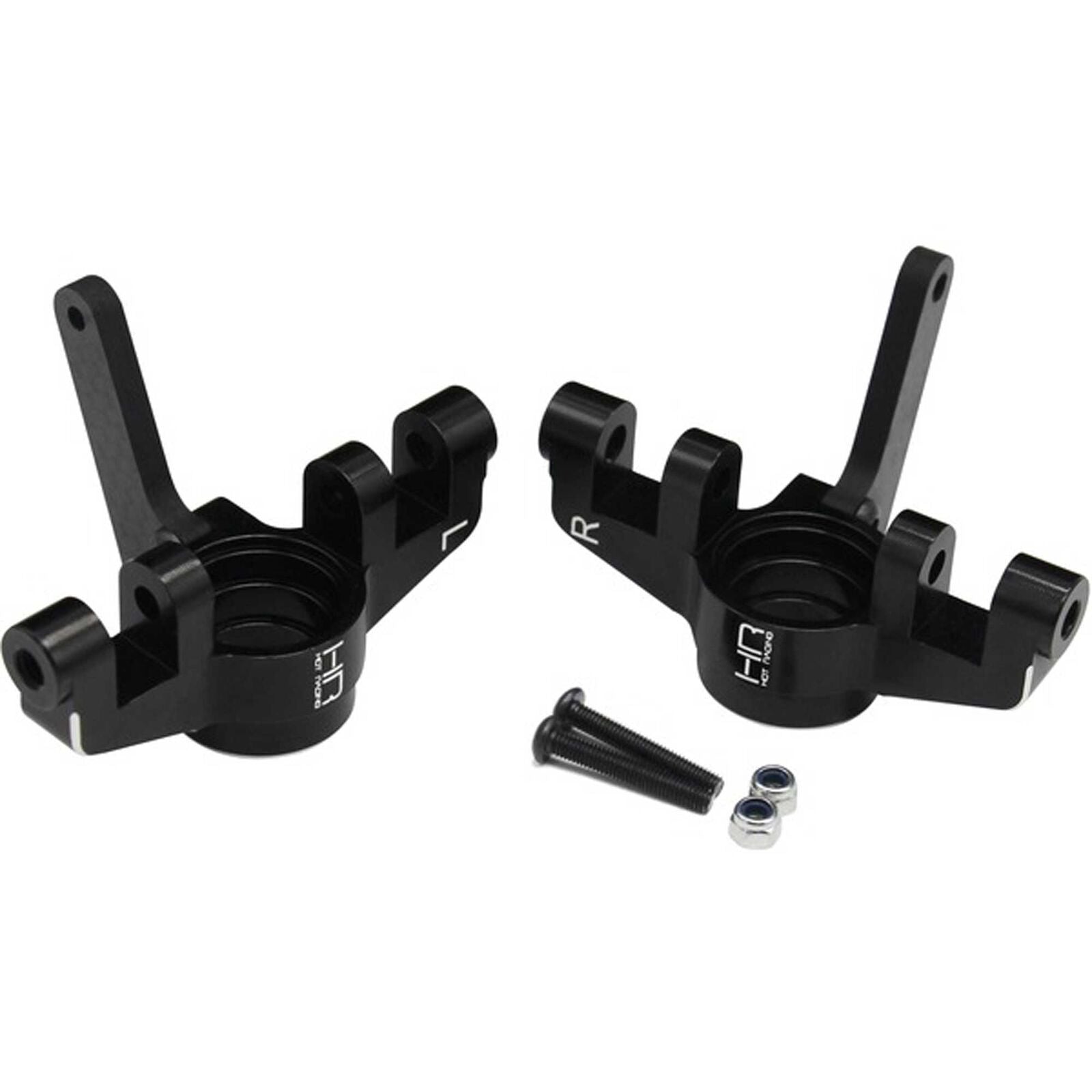 HOTRACING Aluminum Front Steering Blocks: ARRMA 1/10 4S BLX - - Horizon Hobbies, Inc.
