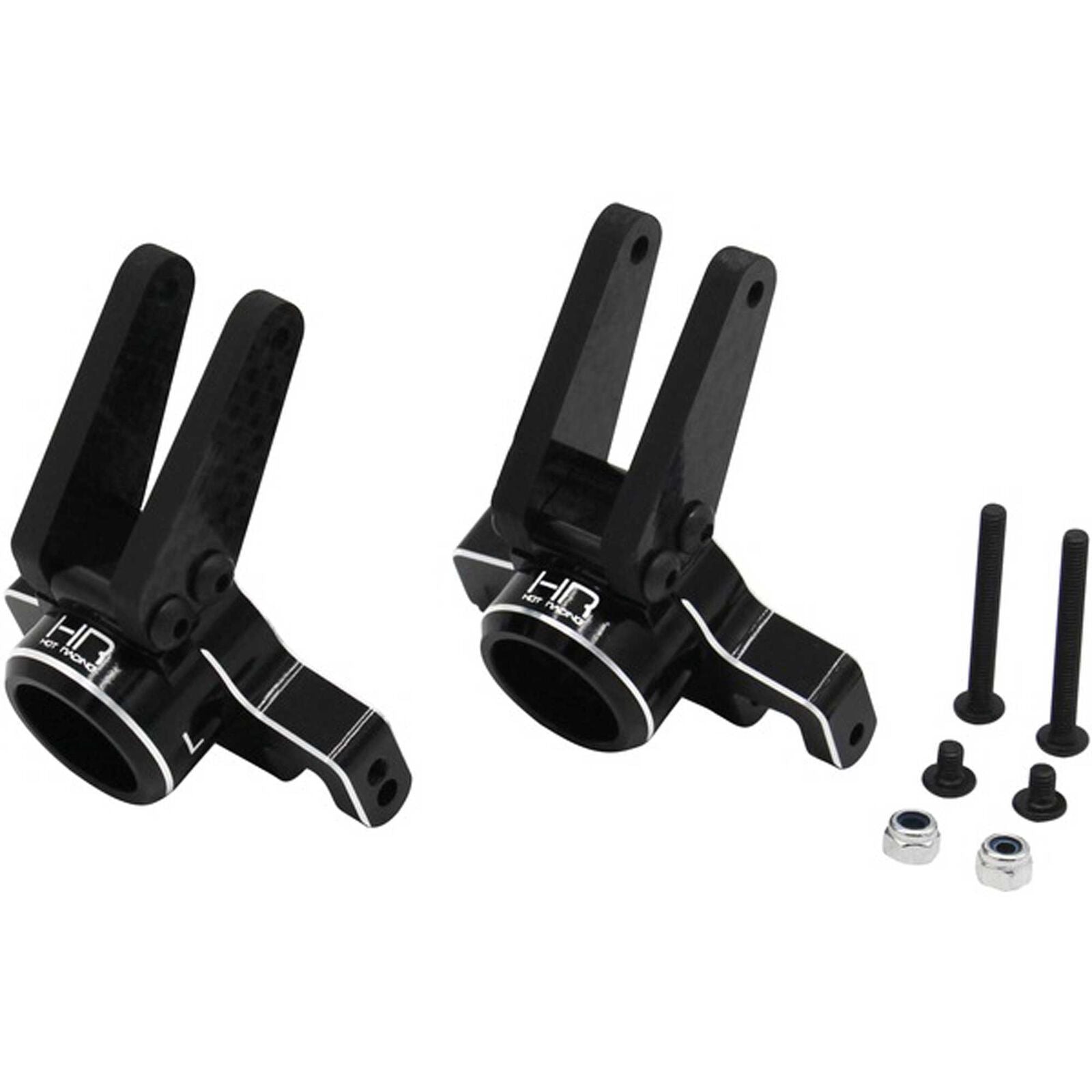 HOT RACING Aluminum Rear Hub Set: ARRMA 4S BLX Kraton, Outcast - - Horizon Hobbies, Inc.