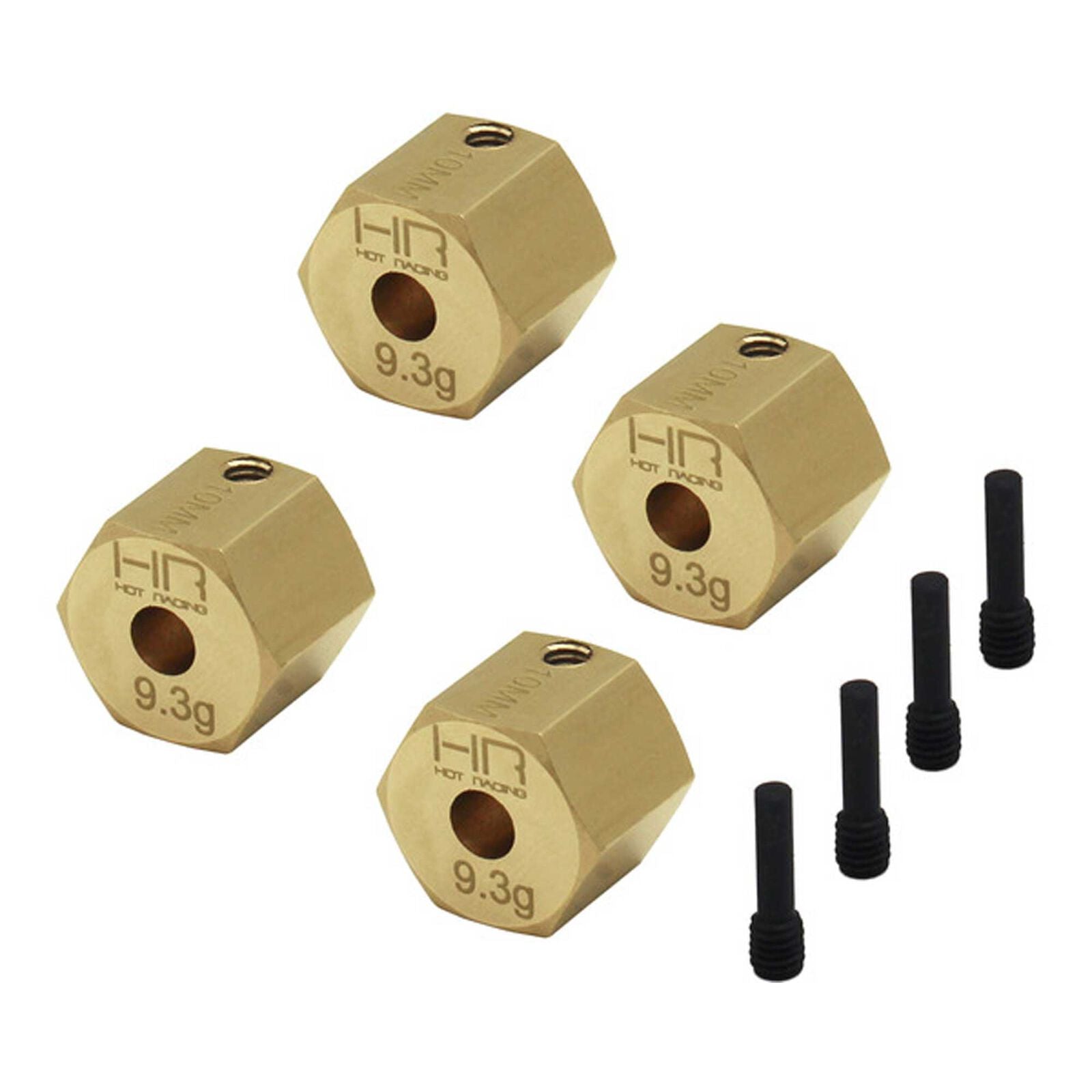 Hot Racing 9.3 g Brass 10mm Wheels Hub 12mm Hex: Axial UTB18 - Parts - Horizon Hobbies, Inc.