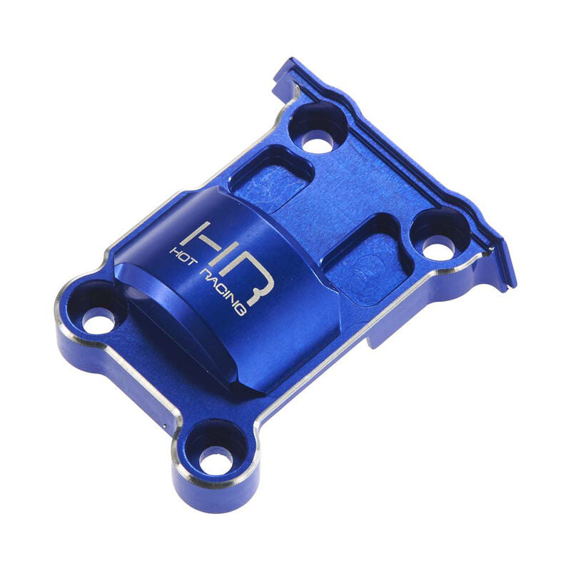 Hot Racing Traxxas X-Maxx Aluminum Upper Rear Gear Box Cover (Blue) - Parts - Horizon Hobbies, Inc.