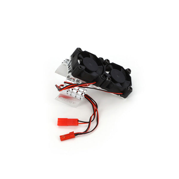 Team Integy Slash 4x4 Motor Heatsink w/Twin Fan (SILVER) - Remote Control Toys - Horizon Hobbies, Inc.