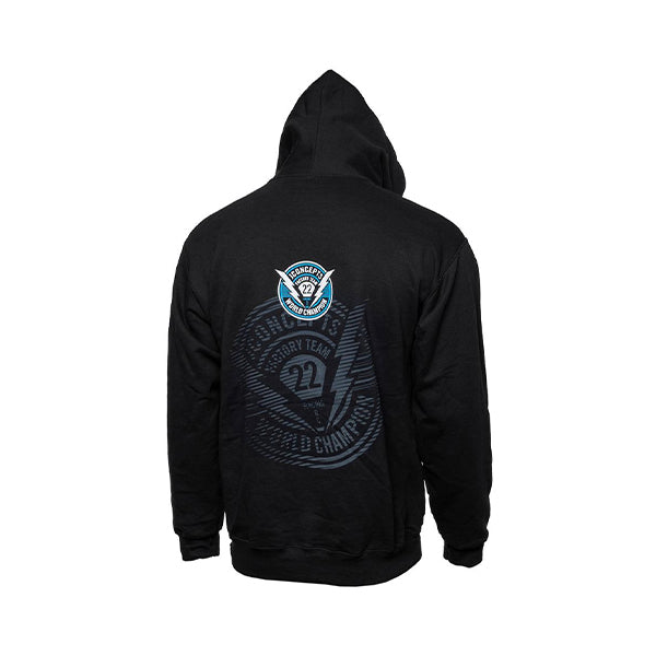 JConcepts Forward Pursuit 2022 Hoodie Sweatshirt (Black) (L) - Accessories - AMain Distributing