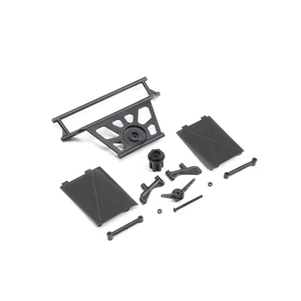 Losi Cage Rear/Tower Supports/Mud Guards: Super Rock Rey - - Horizon Hobbies, Inc.