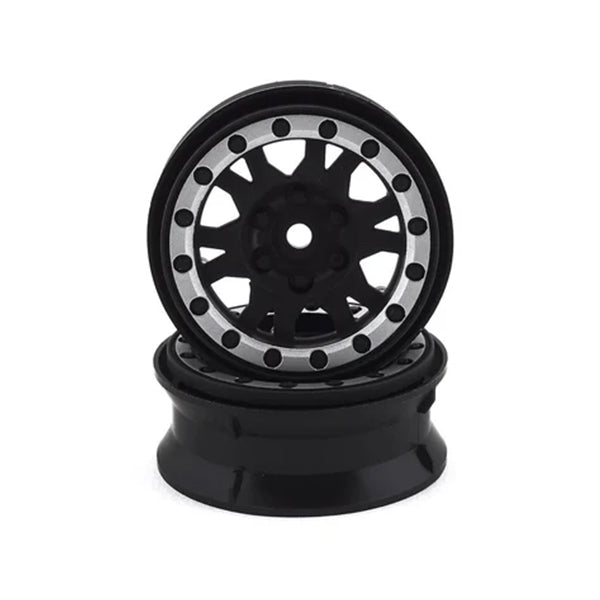 Pro-Line Impulse 1.9" Bead-Loc Wheels (Black/Silver) (2) - Remote Control Toys - Horizon Hobbies, Inc.