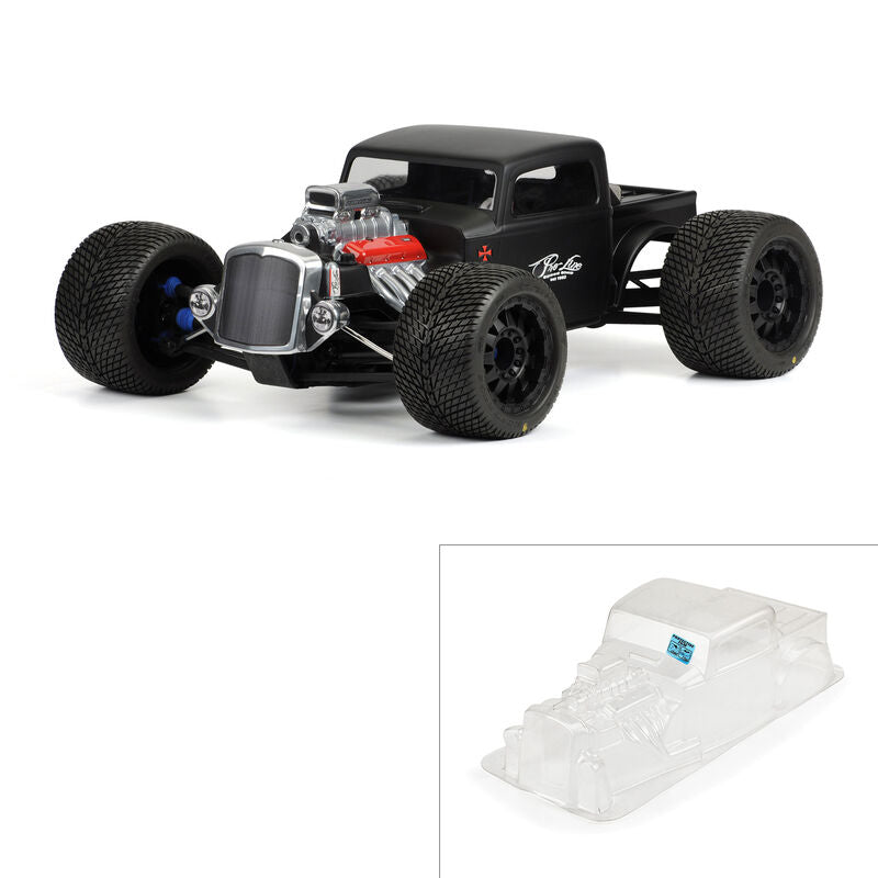 Pro-Line Rat Rod Monster Truck Body (Clear) - Remote Control Toys - Horizon Hobbies, Inc.