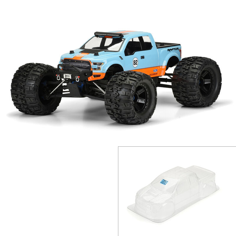 Pro-Line 2017 Ford F-150 Raptor Monster Truck Body (Clear) - Remote Control Toys - Horizon Hobbies, Inc.