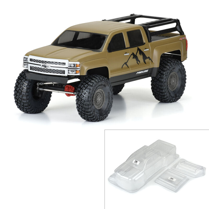Pro-Line 1/10 2015 Chevrolet Silverado Clear Body 13.9" WB - Body - Horizon Hobbies, Inc.