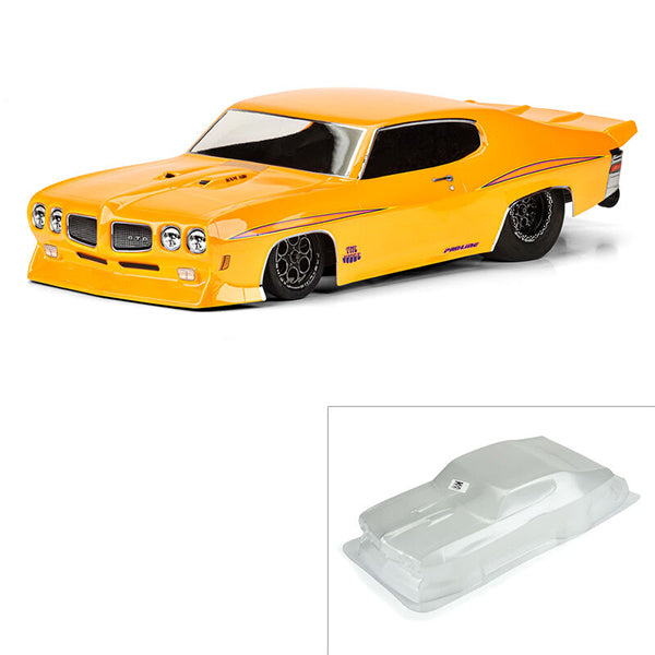 Pro-Line 1970 Pontiac GTO Judge 1/10 No Prep Drag Racing Body (Clear) - Body - Horizon Hobbies, Inc.