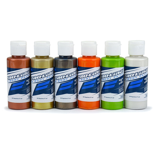 Pro-Line RC Body Paint Metallic Color Set (6) - Remote Control Toys - Horizon Hobbies, Inc.