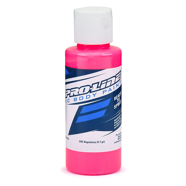 Pro-Line RC Body Airbrush Paint (Fluorescent Pink) (2oz) - Remote Control Toys - Horizon Hobbies, Inc.
