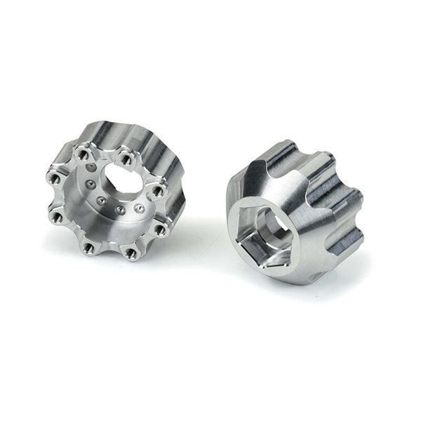 Pro-Line 8x32 to 17mm 1/2" Offset Aluminum Hex Adapters - Remote Control Toys - Horizon Hobbies, Inc.