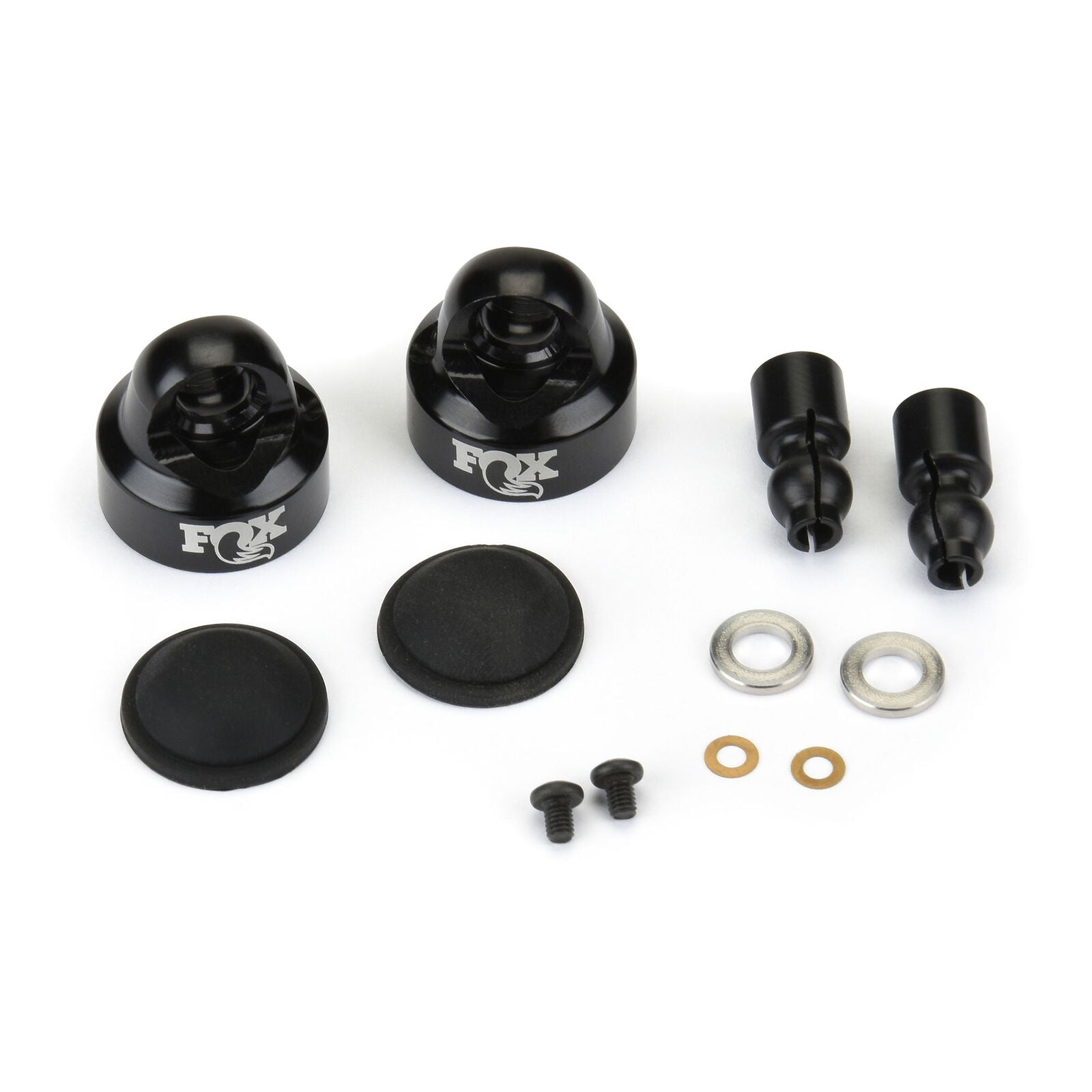 Pro-Line 1/6 FOX Aluminum Shock Caps (2): SCX6 - Parts - Horizon Hobbies, Inc.