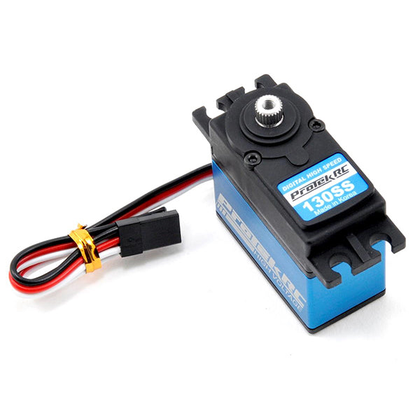 ProTek RC 130SS Standard Digital "Super Speed" Metal Gear Servo (High Voltage) - Servo - AMain Distributing