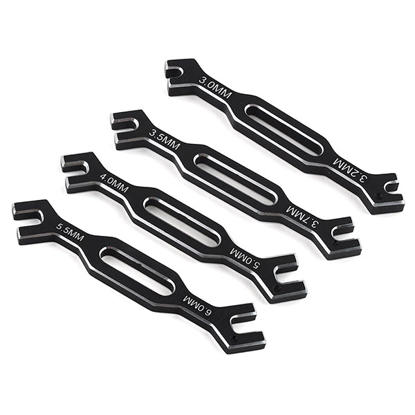 ProTek RC Aluminum Turnbuckle Wrench Set (3, 3.2, 3.5, 3.7, 4, 5, 5.5 & 6mm) - Remote Control Toys - AMain Distributing