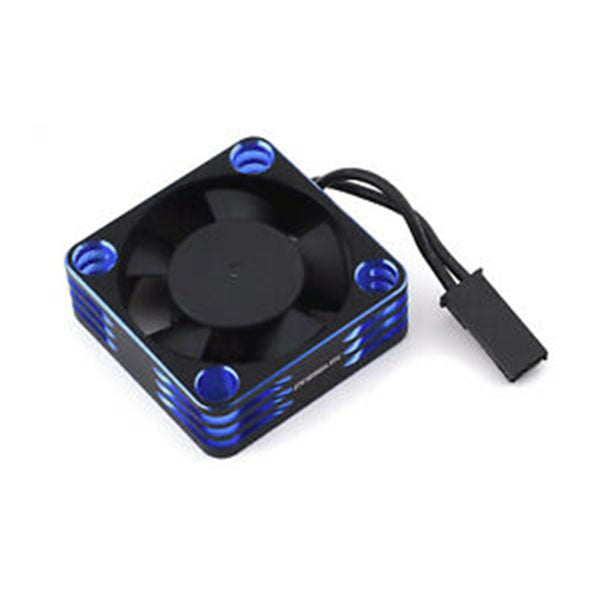 ProTek RC 30x30x10mm Aluminum High Speed HV Cooling Fan (Blue/Black) - Part - AMain Distributing