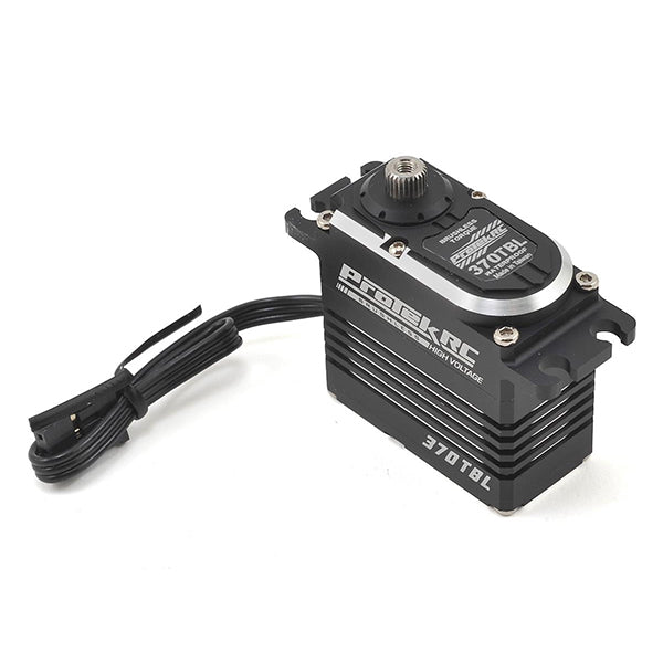 ProTek RC 370TBL "Black Label" Waterproof High Torque Brushless Crawler Servo (High Voltage/Metal Case) (Digital) - Accessory - AMain Distributing