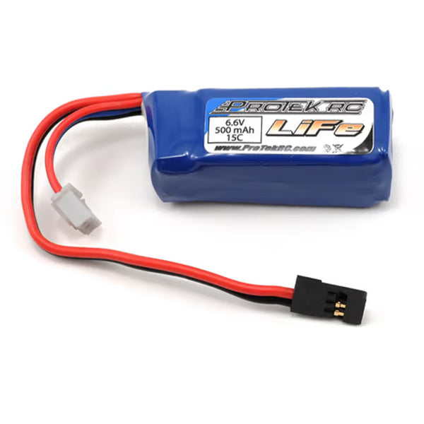 ProTek RC LiFe 15C Stick Battery Pack (6.6V/500mAh) - Remote Control Toys - AMain Distributing