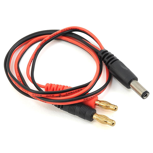 ProTek RC Transmitter Charge Lead (DC Plug to 4mm Banana Plugs) - Accessories - AMain Distributing