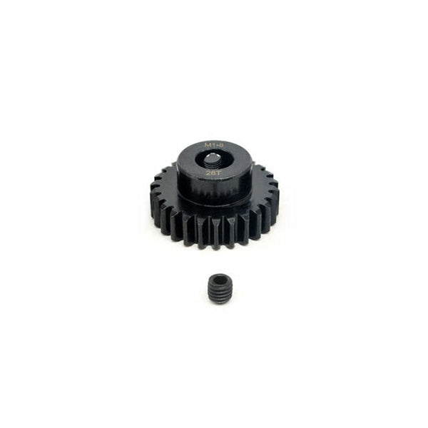 Surpass Hobby 26T MOD 1 Pinion or Spool Gear 8mm Bore Chromium Alloy Steel - Parts - Surpass Hobby