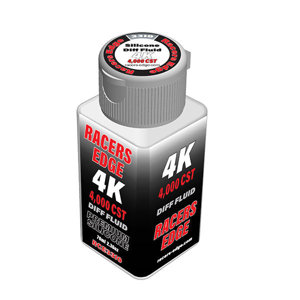 Racers Edge 70ml 2.36oz Pure Silicone Diff Fluid - Oil - HRP Distributing, Inc.
