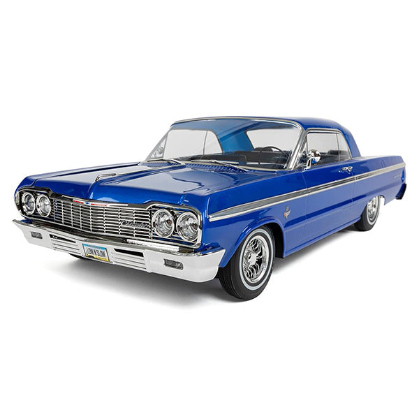 Redcat SixtyFour "Kandy N Chrome" 1/10 RTR Scale Hopping Lowrider (Blue) w/2.4GHz Radio - RC Car - Redcat Racing