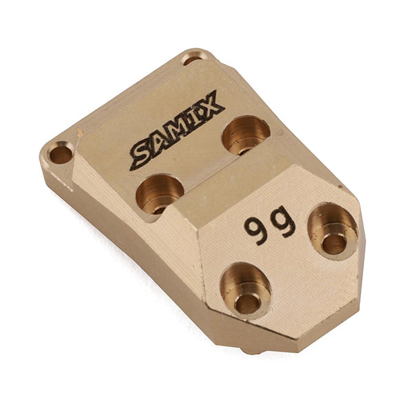 Samix SCX24 Brass Differential Cover (Gold) - Parts - AMain Distributing