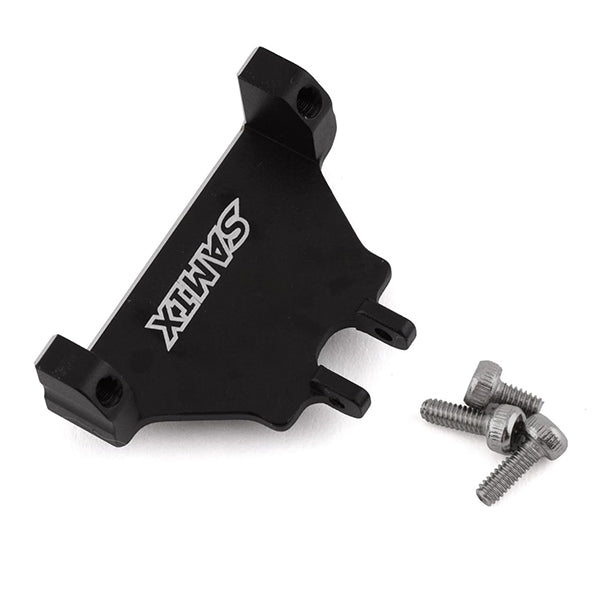 Samix SCX24 Aluminum Servo Mount (Black) (EcoPower/Emax) - Parts - AMain Distributing