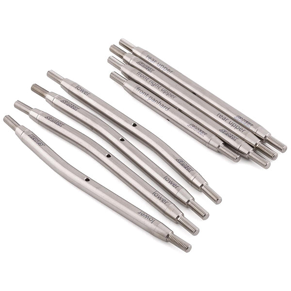 Samix Axial SCX-6 Titanium High Clearance Link Set (8) - Parts - AMain Distributing
