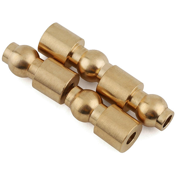 Samix SCX-6 Brass 9mm Upper Suspension Ball (4) - Parts - AMain Distributing