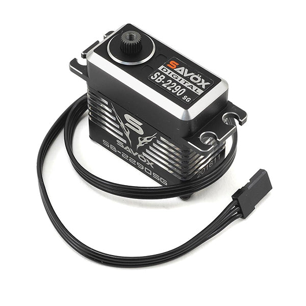 Savox SB-2290SG Black Edition Monster Torque Brushless Steel Gear Servo (High Voltage) - Servo - HRP Distributing, Inc.