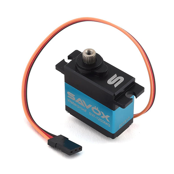 savox SW-1250 Waterproof Digital Metal Gear "Ultra Torque" Mini Servo (High Voltage) - Servo - HRP Distributing, Inc.