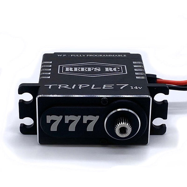 Reefs RC Triple7 14V Programable High Torque Steel Gear Digital Servo (High Voltage) - Remote Control Toys - Horizon Hobbies, Inc.