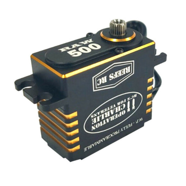 Reefs RC Limited Edition Operation 11 Charlie Raw500 Gold - Servo - HRP Distributing, Inc.