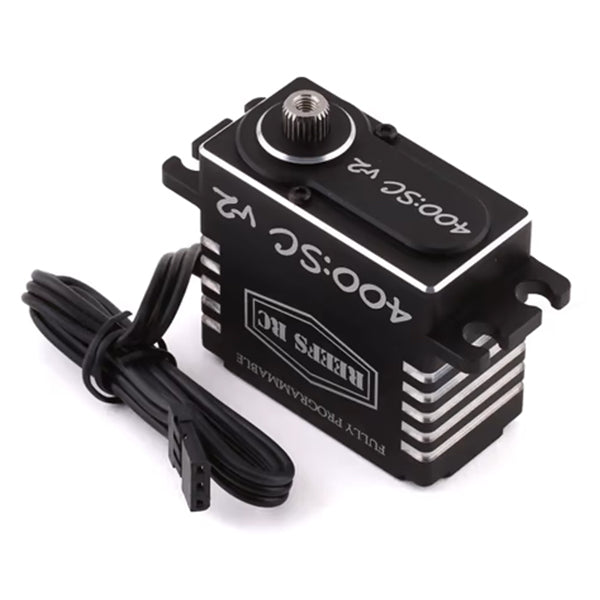 Reefs RC 400:SC V2 High Speed Steel Gear Digital Servo (High Voltage) - Remote Control Toys - HRP Distributing, Inc.