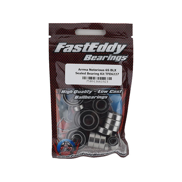 FastEddy Arrma Notorious 6S BLX Sealed Bearing Kit - Parts - Horizon Hobbies, Inc.