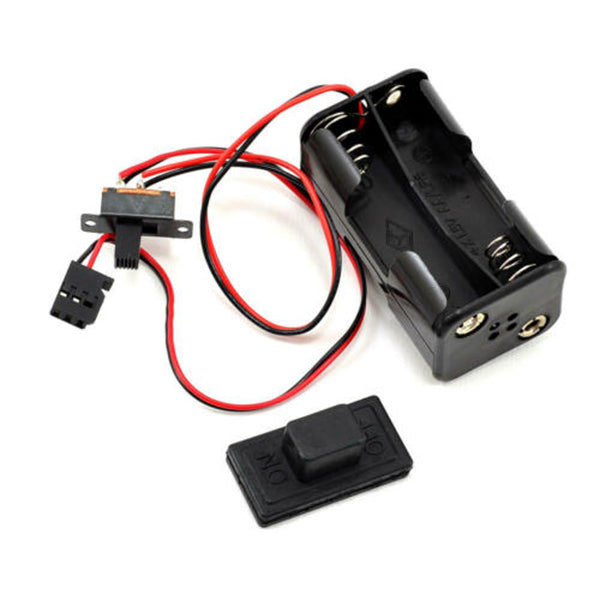 Traxxas 4-Cell "AA" Battery Holder w/Switch Cover - Remote Control Toys - Traxxas