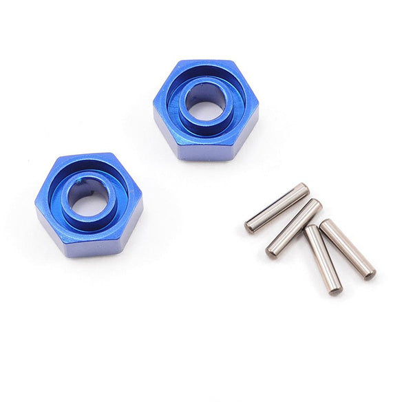 Traxxas 12mm Hex Aluminum Wheel Hub (Blue) - Remote Control Toys - Traxxas