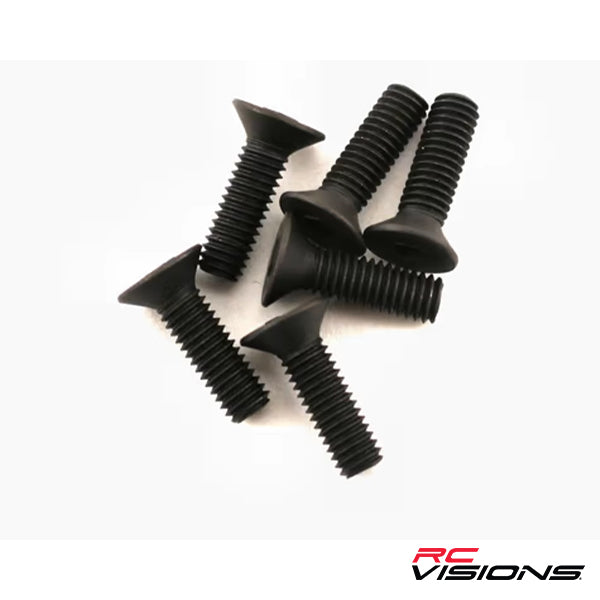 Traxxas 3X10mm Flat Head Screws (6) - Parts - Traxxas