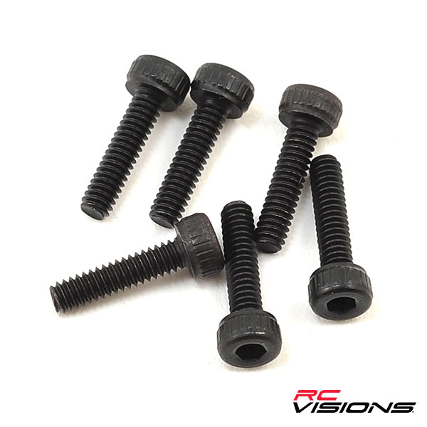 Traxxas 2x8mm Cap Head Machine Hex Screws (6) - Remote Control Toys - Traxxas