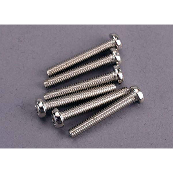 Traxxas 3x20mm Button Head Machine Screw (6) - Remote Control Toys - Traxxas
